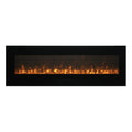 Amantii 60" Electric Fireplace Wall Mount/Flush Mount With Two Stage Heater