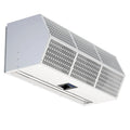 Berner 36" Commercial High Performance 10 Air Curtain Electric Heated 8KW White 240/3/60