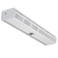 Berner 84" Commercial Low Profile 8 Air Curtain Electric Heated 8 KW White 208/3/60