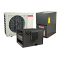 Goodman 1.5 Ton 19 SEER2 Furnace Heat Pump Inverter 80% 60KBTU Low NOx Horizontal