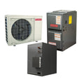 Goodman 2.5 Ton 17.5 SEER2 Furnace Heat Pump System 96% 80K BTU Vertical