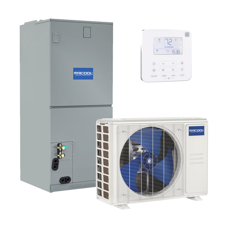 MRCOOL 2 Ton Central Split Heat Pump System 18.3 SEER2 Hyper Heat 2nd Gen R454B