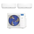 MRCOOL 18K BTU 23.9 SEER2 Wall Mount Mini Split System 5th Gen 2-Zone 6+6