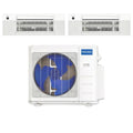 MRCOOL 18K BTU 23.9 SEER2 DIY 5th Gen Mini Split System Ceiling Cassette 2-Zone 12+12