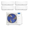MRCOOL 27K BTU23 SEER2 DIY 5th Gen Mini Split System Wall Mount 4-Zone 6+6+6+12