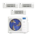 MRCOOL 36K BTU 23 SEER2 Ceiling Cassette Mini Split System DIY 5th Gen 3-Zone 9+9+9