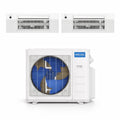 MRCOOL 36K BTU 23 SEER2 DIY 5th Gen Mini Split System Ceiling Cassette 2 Zone 9+9