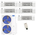 MRCOOL 48K BTU 21.8 SEER2 DIY 5th Gen Mini Split System Ceiling Cassette 5-Zone 9+9+12+12+12