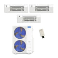 MRCOOL 48K BTU 21.8 SEER2 Ceiling Cassette Mini Split System DIY 5th Gen 3-Zone 230V 6+9+9
