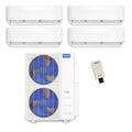 MRCOOL 55K BTU 22 SEER2 DIY 5th Gen Mini Split System Wall Mount 4-Zone 12+12+18+18