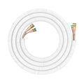MRCOOL 35 Feet Line Set 1/4" x 3/8" For DIY 6K 9K 12K With Pro Cable R454B