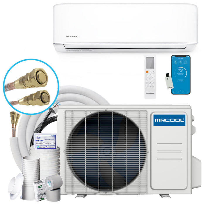 MRCOOL 12,000 BTU DIY Mini Split Heat Pump 5th Gen Easy Pro 115V 16ft Line Set