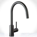 Miseno Mia 1.75 GPM Single Handle Pull-Down Kitchen Faucet Flat Black