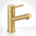 Miseno Mia Monoblock Bathroom Sink Faucet Champagne Gold MNO102LCG