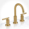 Miseno Mia Two Handle Widespread Bathroom Sink Faucet Champagne Gold