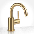 Miseno Mia Monoblock Bathroom Sink Faucet Champagne Gold MNO1343LSLCG