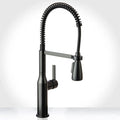 Miseno Single Handle Pull-Down Pre-Rinse Kitchen Faucet Flat Black