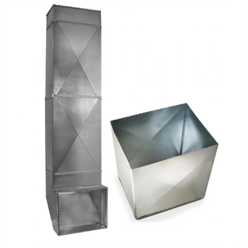 Goodman Upflow Installation Kit 17.5" Return Air Package Knockdown Supply