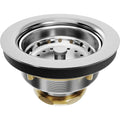 PROFLO 4.41" Brass Stainless Steel Basket Strainer In Chrome PF250BRCP