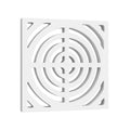 PROFLO 9-3/20" Steel Floor Sink In White PF42858
