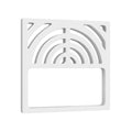 PROFLO 9" Steel Floor Sink In White PF42895