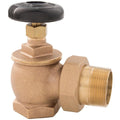 PROFLO 3/4" Bronze Radiator Valve Angle 15 PSI PF431F