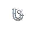 PROFLO 1-1/2" Brass J Trap In Polished Chrome 17 Ga Gauge PFJBB400