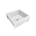 PROFLO 24" Composite Single Basin Utility Sink Floor Mounted Free Standing