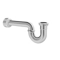PROFLO 1-1/2" Brass P Trap In Chrome 17 Ga Gauge With Flanged PFPTB107