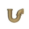 PROFLO 1-1/2" Brass Sink Trap In Rough Brass 17 Ga Gauge IAPMO Listed