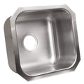 PROFLO Plomosa 17.8125" X 15.9375" Stainless Steel Single Basin PFUC109A
