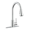 PROFLO Orvis 1.5 GPM Pull Down Kitchen Faucet And Escutcheon PFXC7017CP