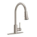 PROFLO Orvis 1.5 GPM Pull Down Kitchen Faucet And Escutcheon PFXC7017ZBN