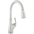 PROFLO Roystone 1.5 GPM Single Hole Kitchen Faucet In Brushed Nickel