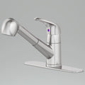 PROFLO Edgebrook 1.8 GPM Kitchen Faucet And Escutcheon In Brushed Nickel