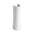 Proflo 19.5" x 17.375" Bathroom Sink Pedestal Base in White