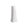 Proflo Holyoke 29.5" Fireclay Bathroom Sink Pedestal Base in White