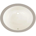 Proflo Comstock 19.5" Vitreous China Undermount Bathroom Sink in Biscuit