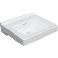 Proflo 20" Rectangular Vitreous China Wall Mount Bathroom Sink Single Hole