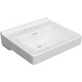 Proflo 20" Rectangular Vitreous China Bathroom Sink Centerset with Overflow