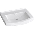 Proflo Otter Creek 24" Rectangular Vitreous China Bathroom Sink Single Hole