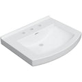 Proflo Otter Creek 24" Rectangular Vitreous China Bathroom Sink Widespread
