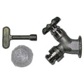 Proflo 3/4" FPT Anti-Siphon Wall Mount Utility Faucet in Rough Chrome