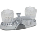 Proflo 1.2 GPM Centerset Deck Mount Bathroom Sink Faucet in Polished Chrome