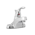Proflo 0.5 GPM Centerset Deck Mount Bathroom Sink Faucet in Polished Chrome
