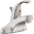 Proflo 1.2 GPM Centerset Deck Mount Bathroom Sink Faucet in Brushed Nickel