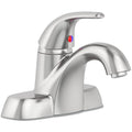 Proflo 1.2 GPM Centerset Deck Mount Bathroom Sink Faucet in Brushed Nickel
