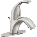 Proflo Alvord 1.2 GPM Single Hole Bathroom Sink Faucet in Brushed Nickel