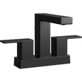 Proflo Kelper 1.2 GPM Centerset Bathroom Sink Faucet in Matte Black