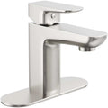 Proflo 1.2 GPM Single Hole Bathroom Sink Faucet in Brushed Nickel